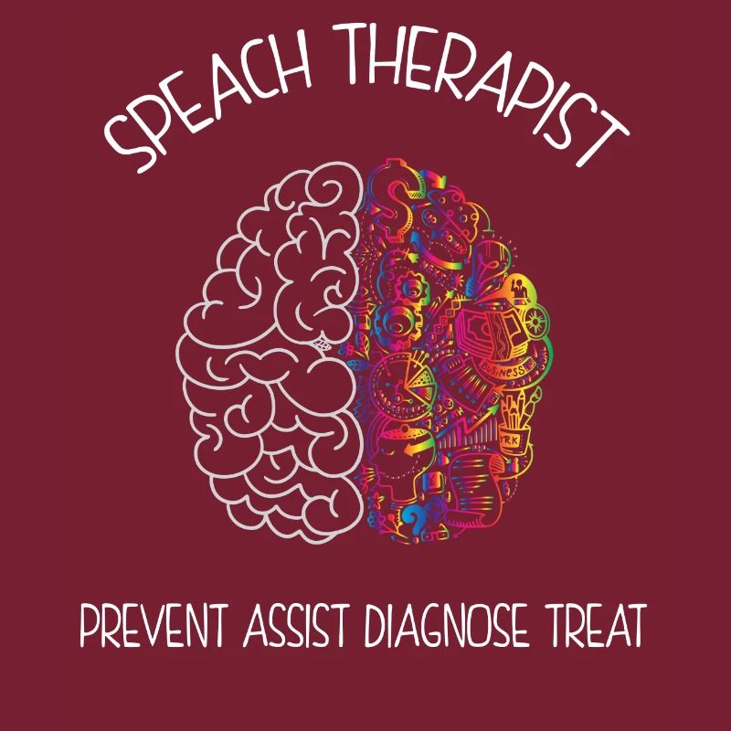 Brain Of A Speech Pathologist Gift Language