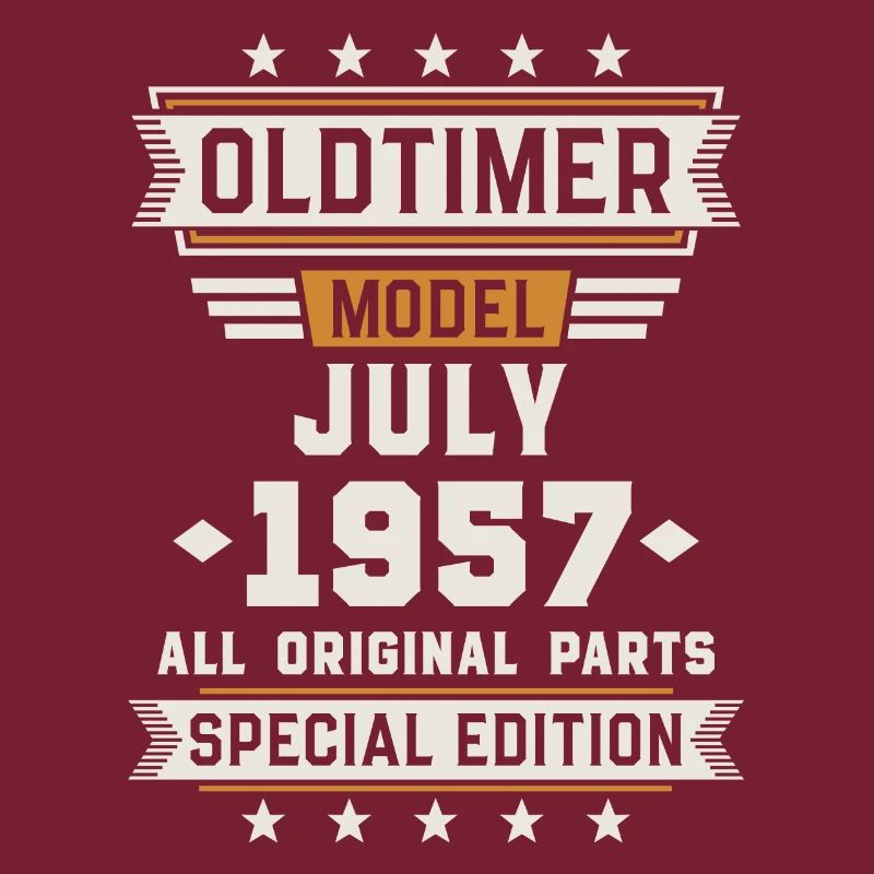 Oldtimer Juli 1957 Geburtstag Geschenk