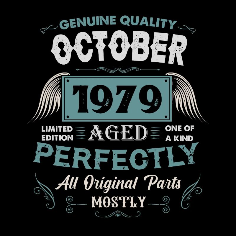 October 1979 Vintage Birthday Gift