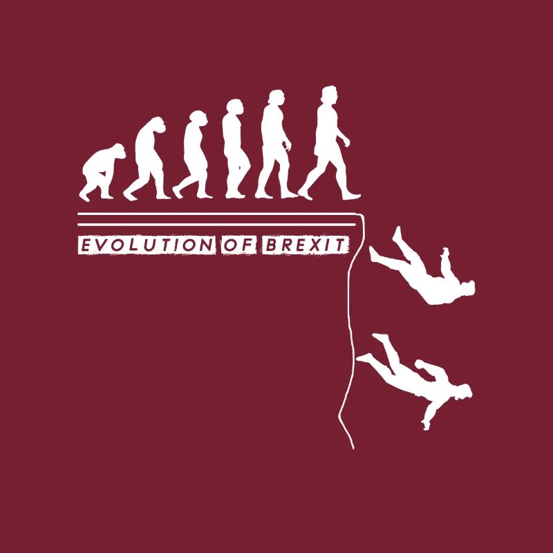 Evolution Of Brexit British UK Europe Exit Gift