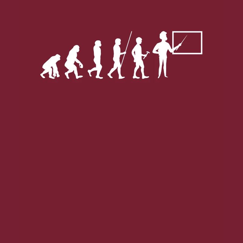 Teacher Evolution Student Teaching School Gift