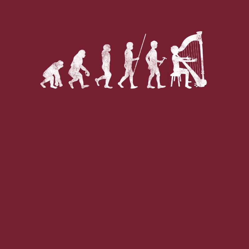 Harpe jouant Evolution Instruments à cordes Musicien