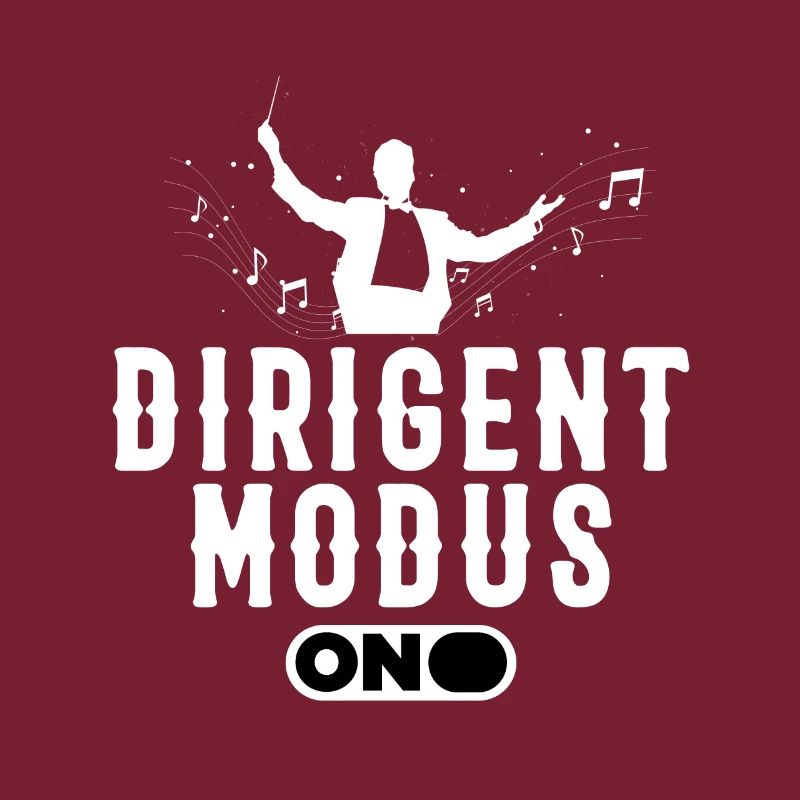 Dirigent Modus Conductor Orchestra Music Note Gift