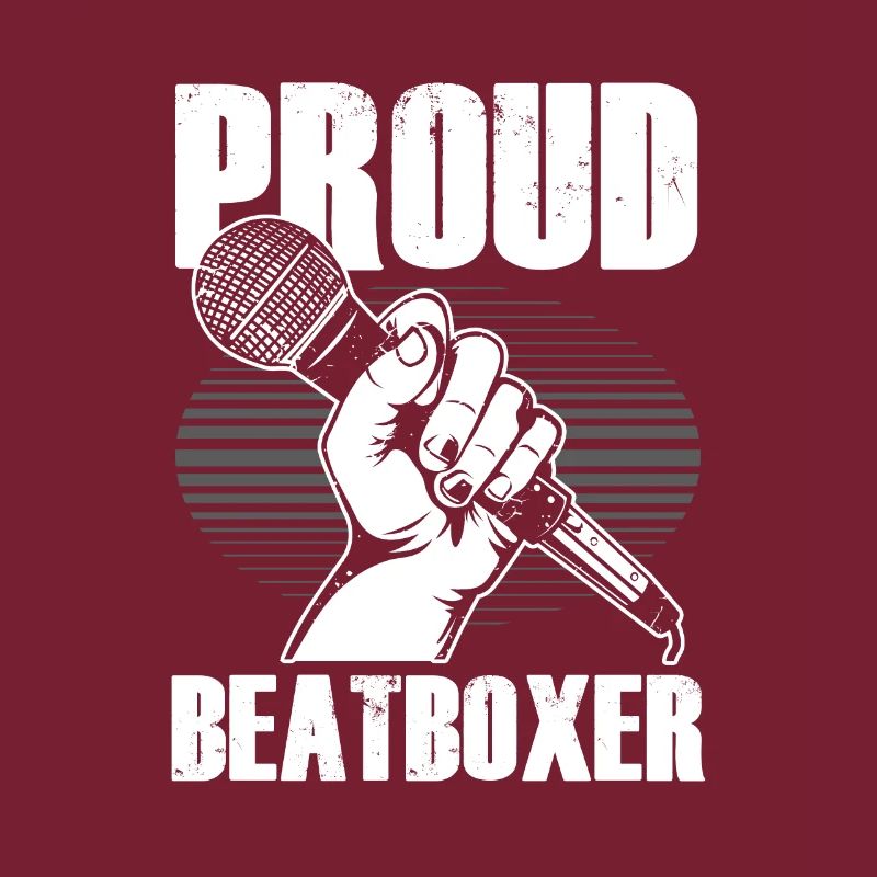 Proud Beatboxer Microphone Rap Hiphop DJ Gift