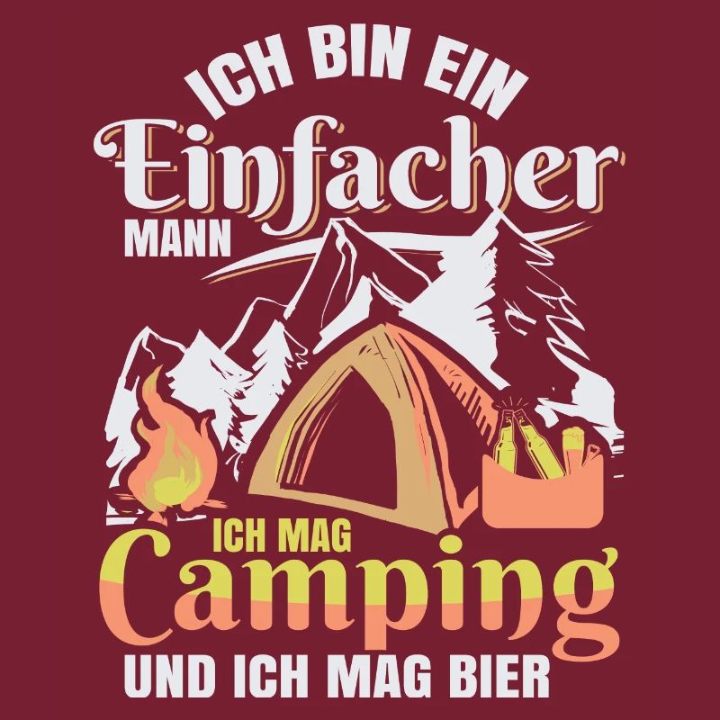 Camping Bier Camper Herren Wohnwagen