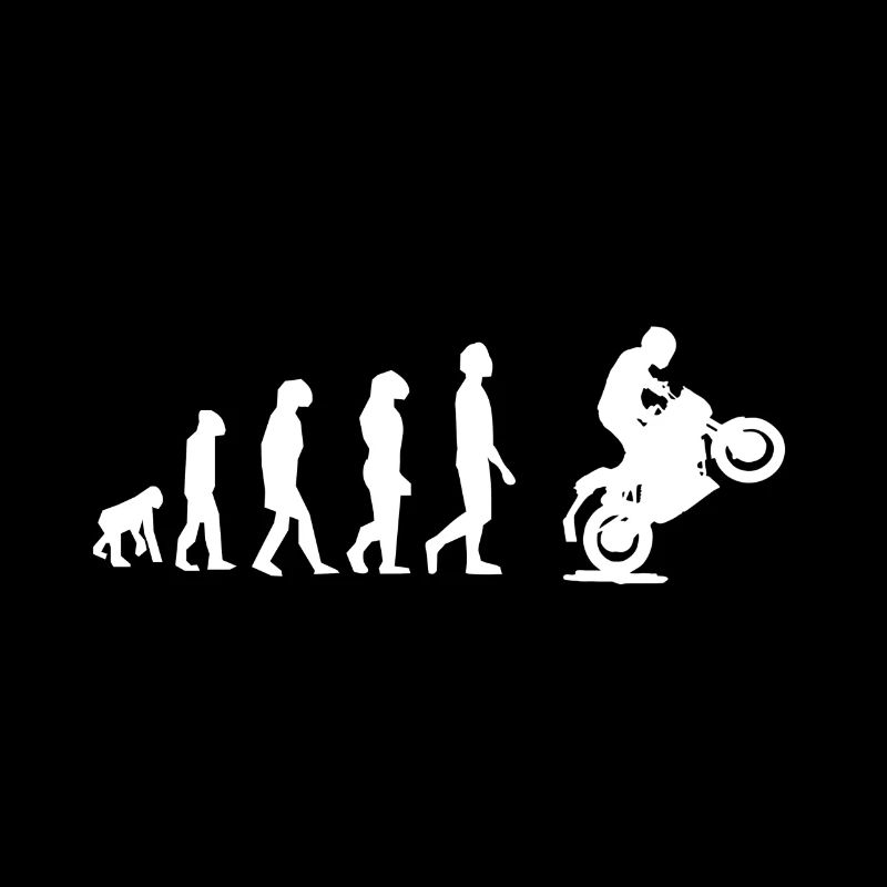 évolution moto motard