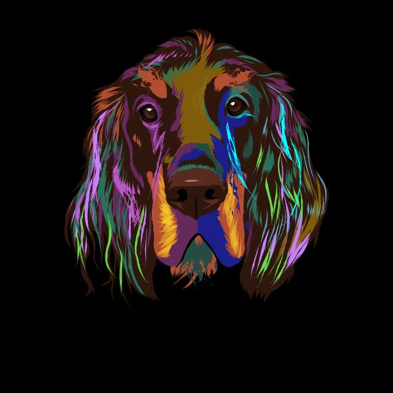 Gordon setter Hund