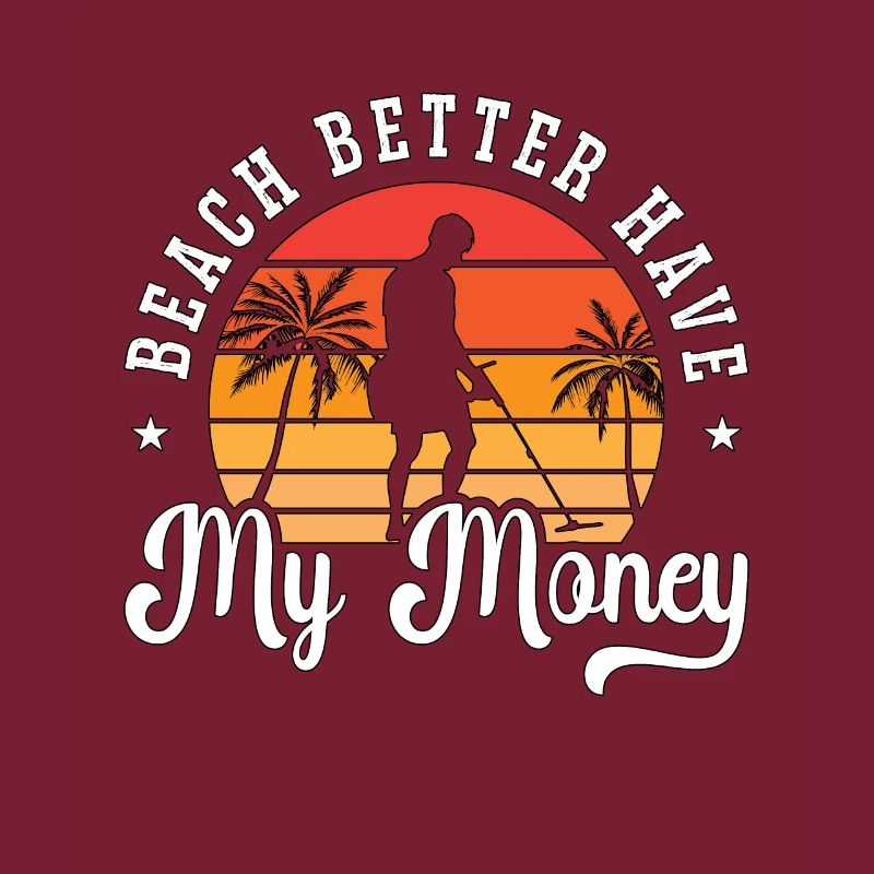 Metal Detecting Beach Better Retro Dig Detectorist