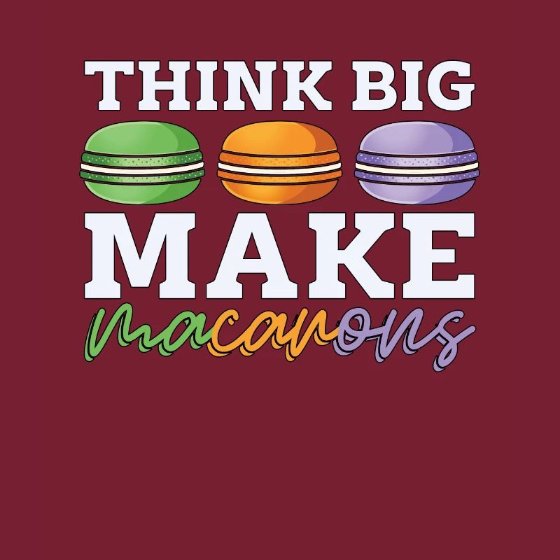 Macaron Think Big Make Cooking Snacking Macaroon