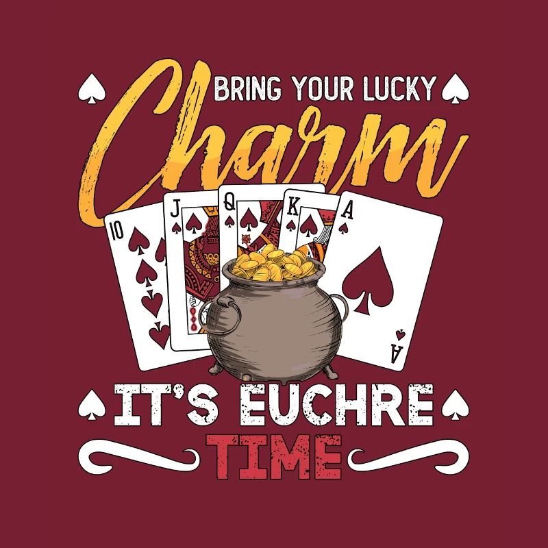 Euchre Bring Your Lucky Charm It's Board Game