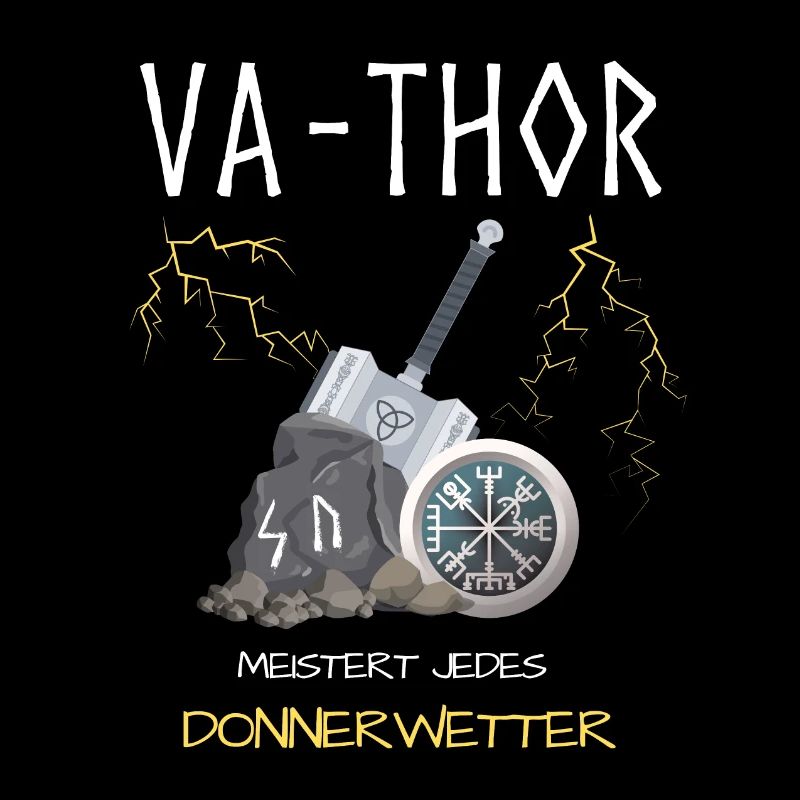 Va-Thor Wikinger Dad Papa Geschenk