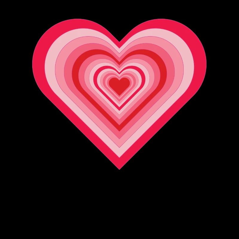 Falling in Love Valentine's Day Heart Pattern