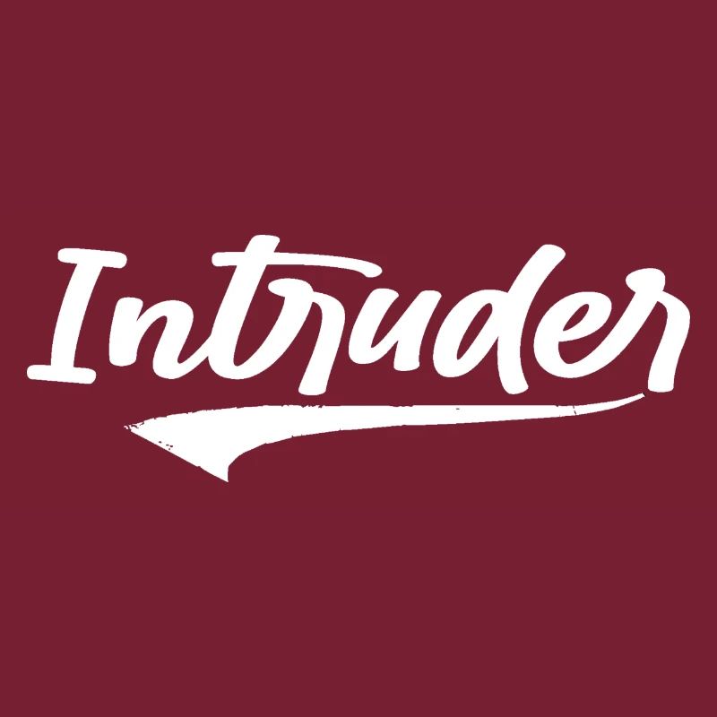 intruder hacker eindringling clan sticker computer