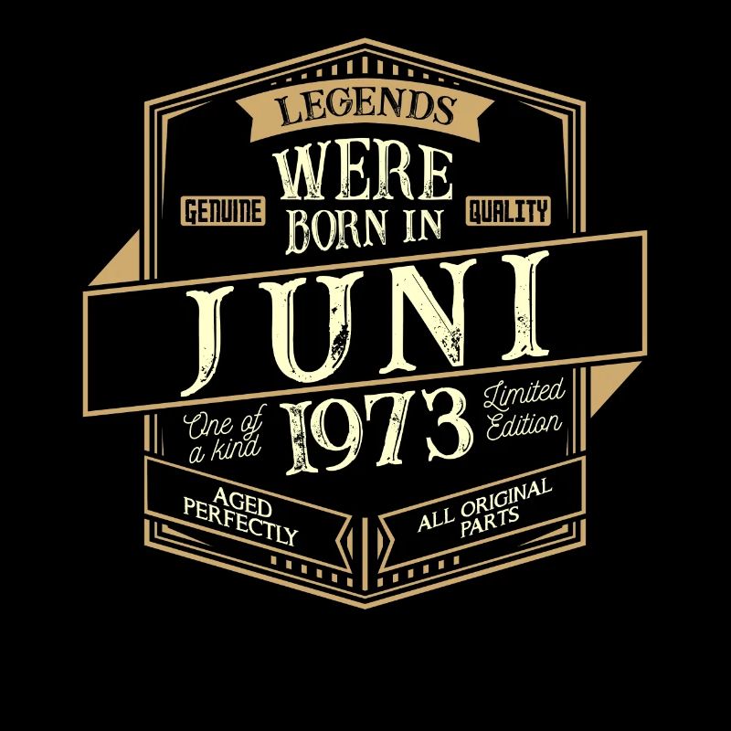 Juni 1973 Geburtstag Mann