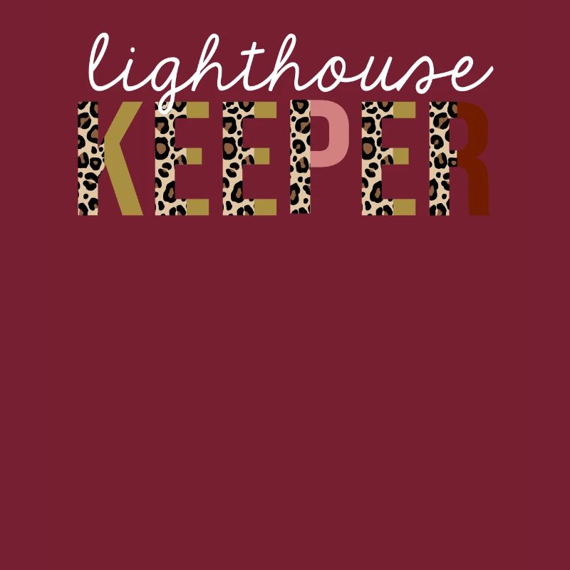 Lighthouse Keeper Leopard Print Funny Gift