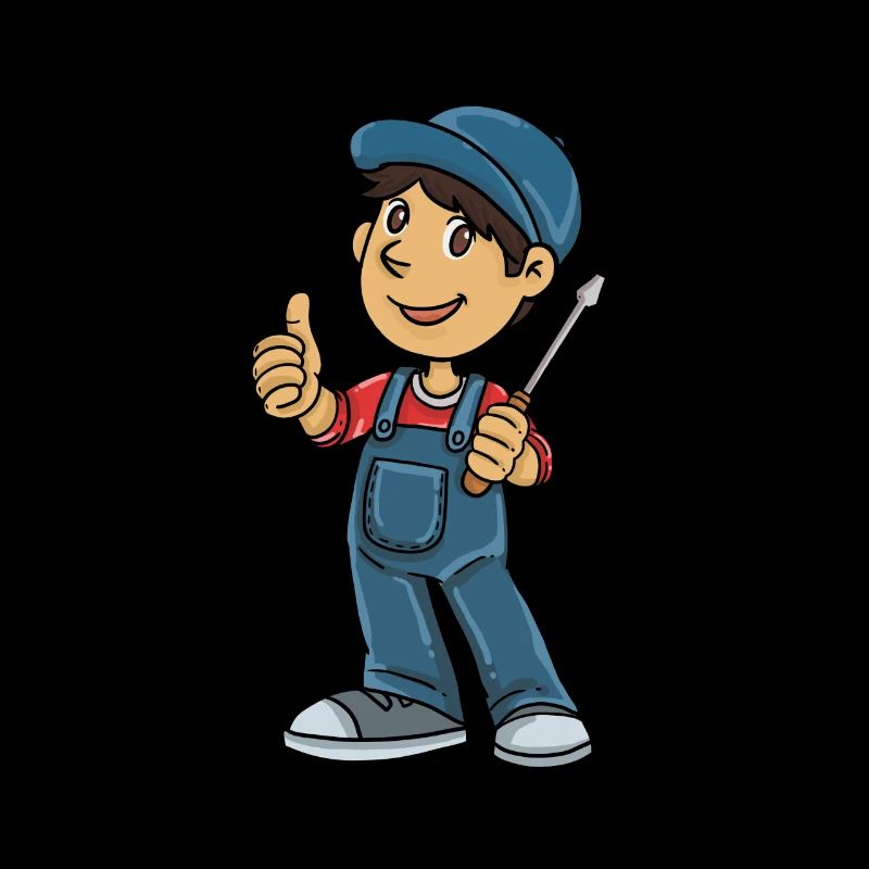 Mechanic car funny tool comic gift