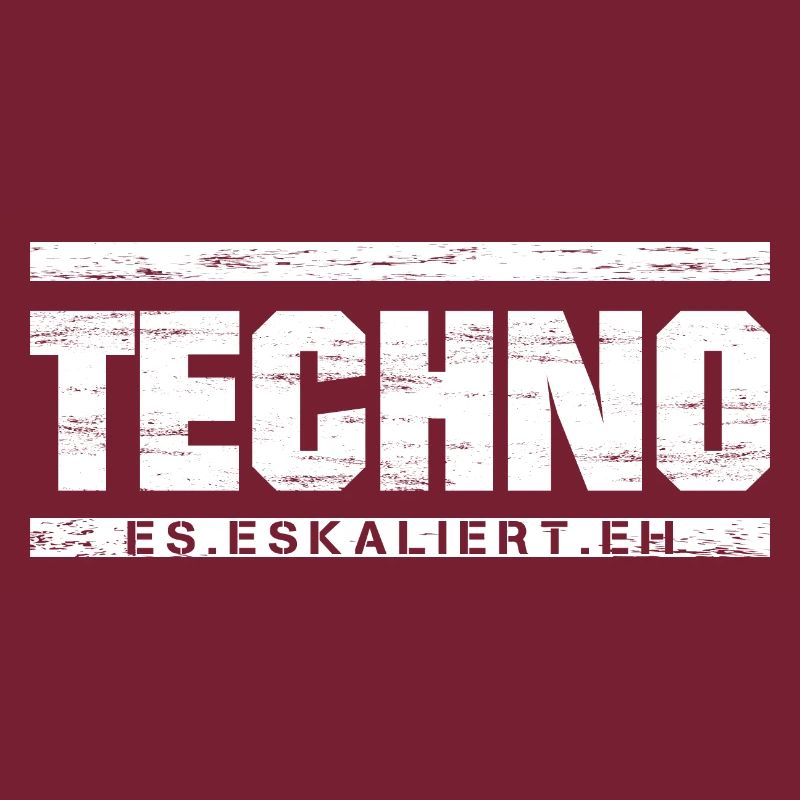 Techno - Rave - Geschenk - Techno merch