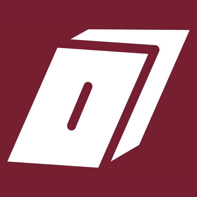 Buchstabe-O-Logo