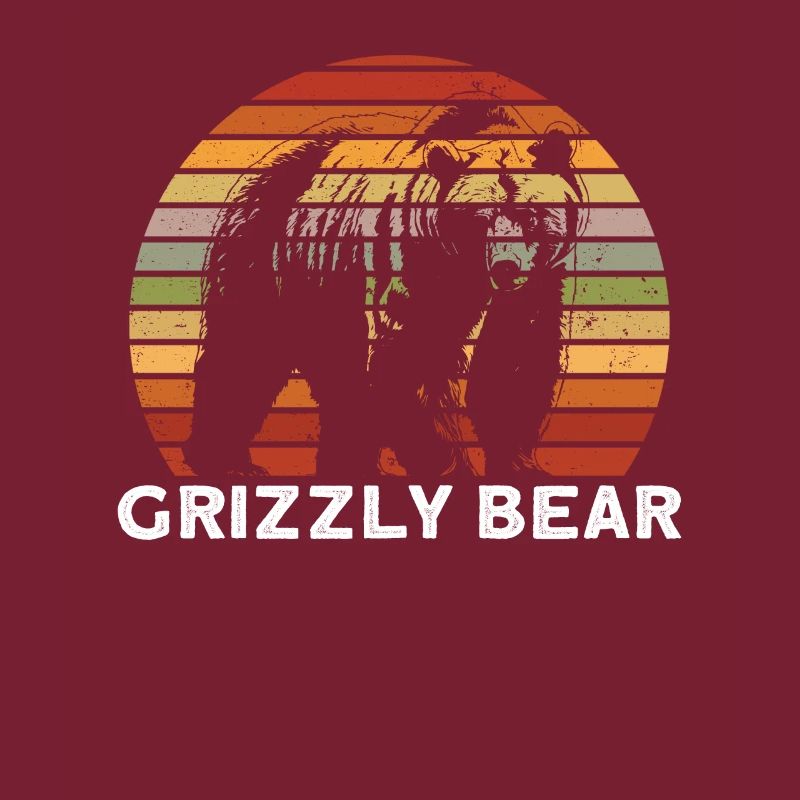 Grizzli Ours brun