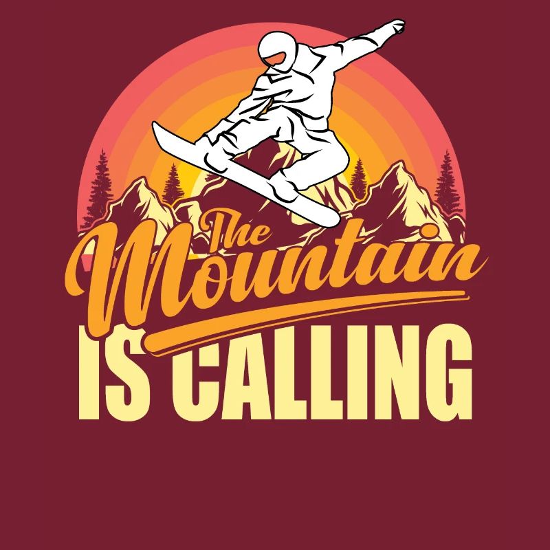 The Mountain Is Calling Snowboarding