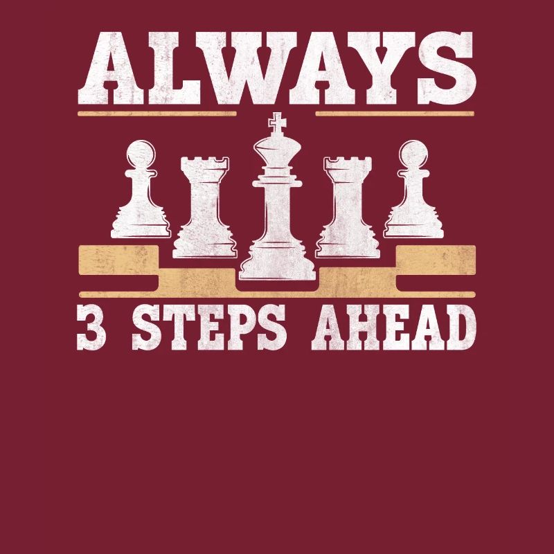 Always 3 Steps Ahead lustiges Schach