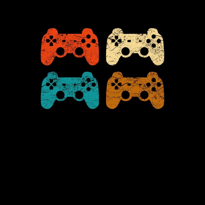 Game Controller Retro Vintage Gamer Gaming