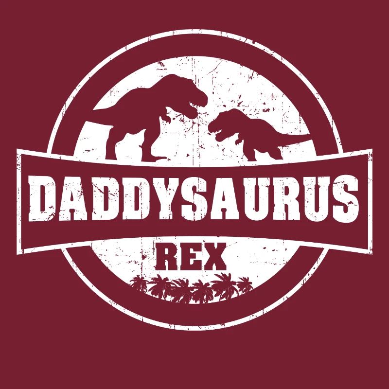 Daddysaurus Rex - Papa Geschenk Idee