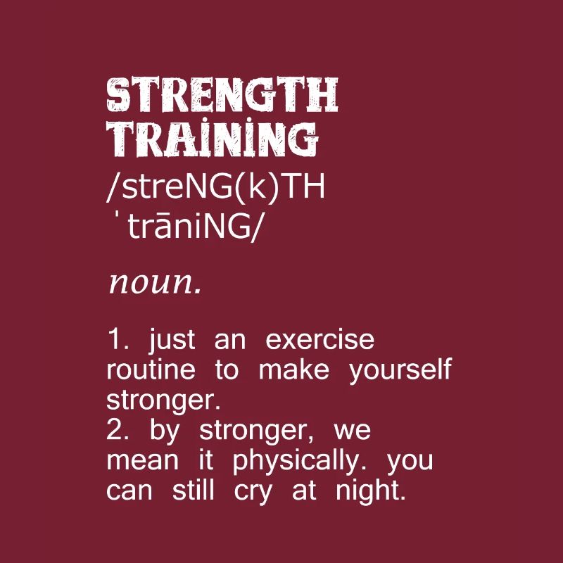 Strength training gift