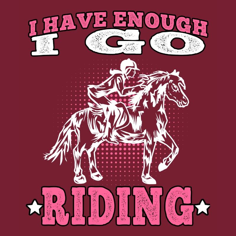 Je monte à cheval cavalier