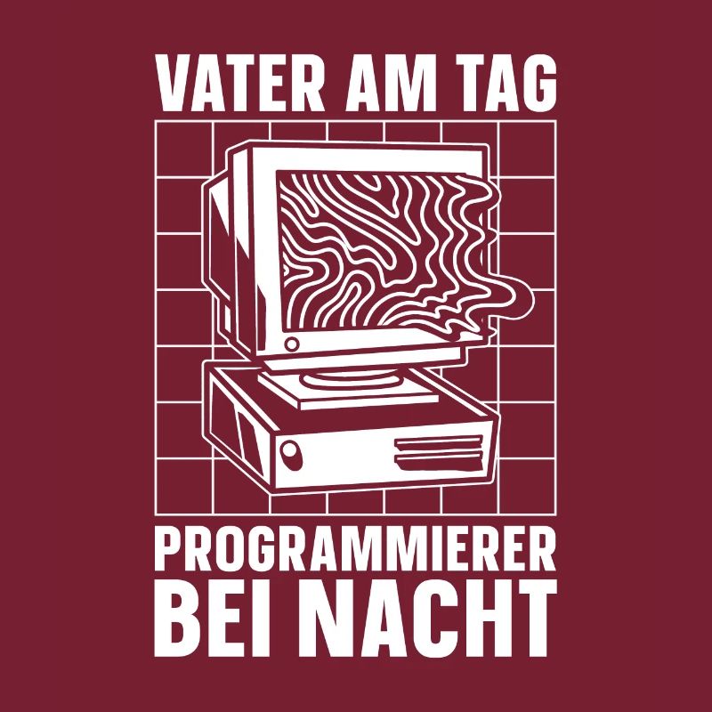 Entwickler Coder Programmierer Vater