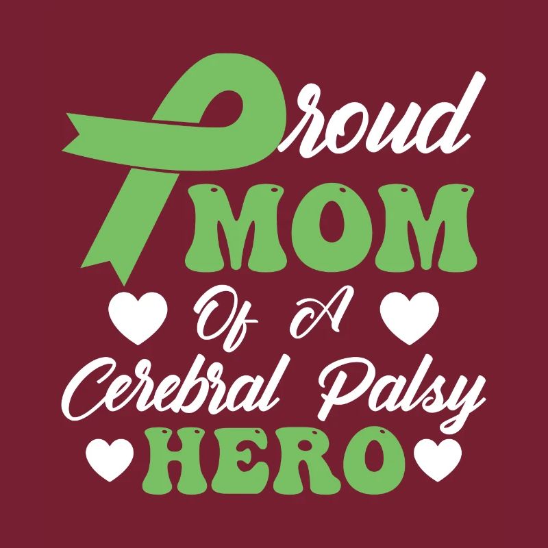 Stolze Mutter Einer Hirnlähmung Held CP