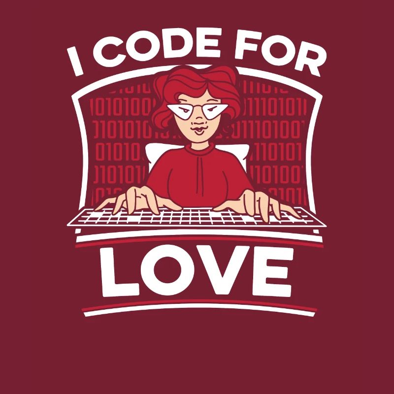 Entwickler Coder Programmierer Liebe