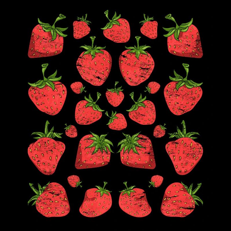 Erdbeeren Rote Beeren Obst Geschenk Erdbeere