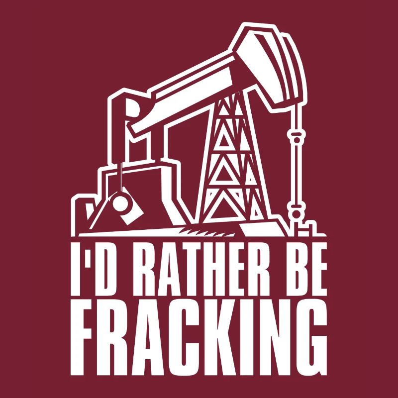Ölfeld Bohrinsel Fracking