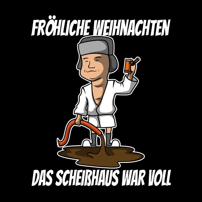 Frohe Weihnachten das Scheißhaus war voll