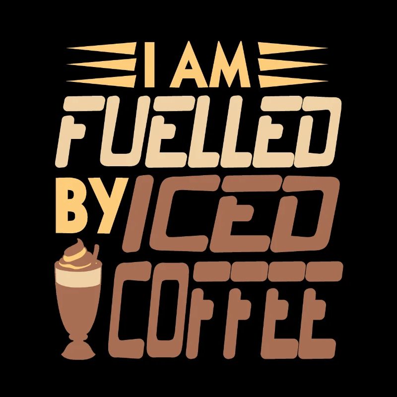 Je suis alimenté par le café glacé