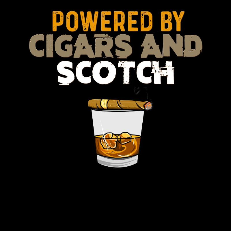 I See Scotch In My Future Scotch und Zigarre