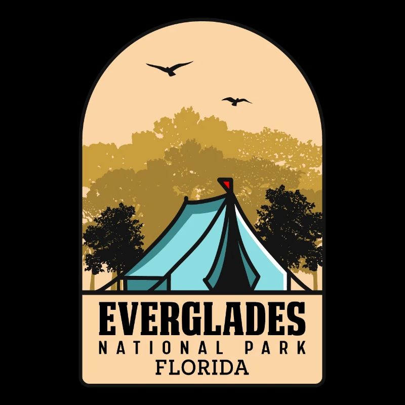 Randonnée dans les Everglades Parc national tropical de Floride