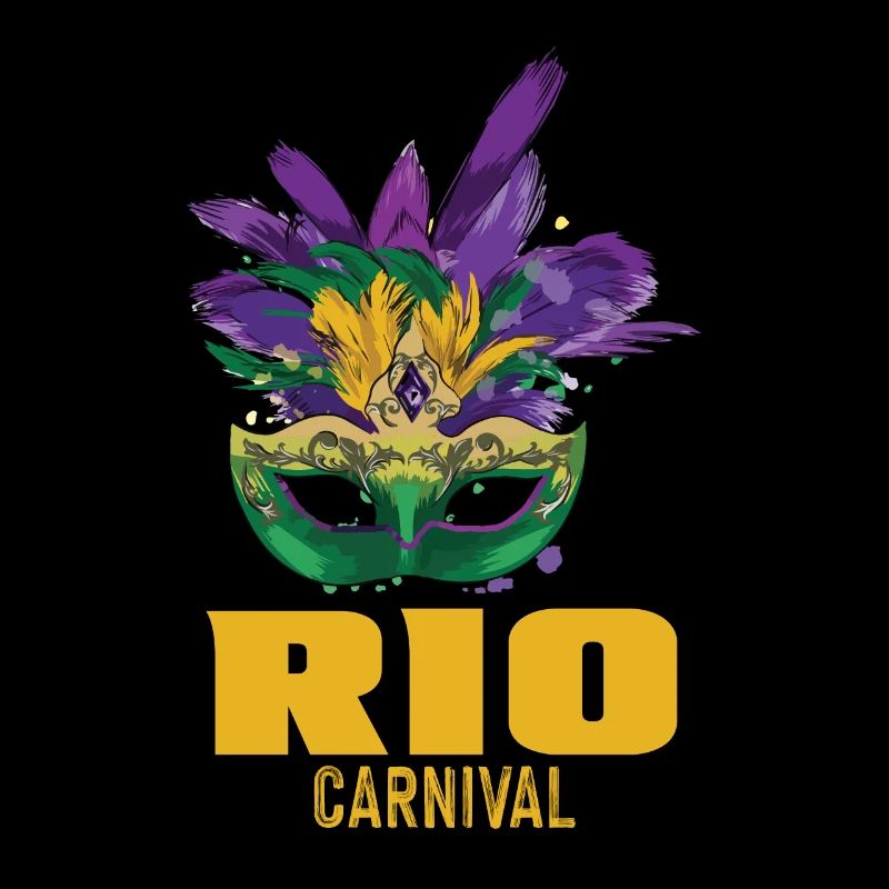Karneval Maske Rio de Janeiro Feier Brasilien Karn