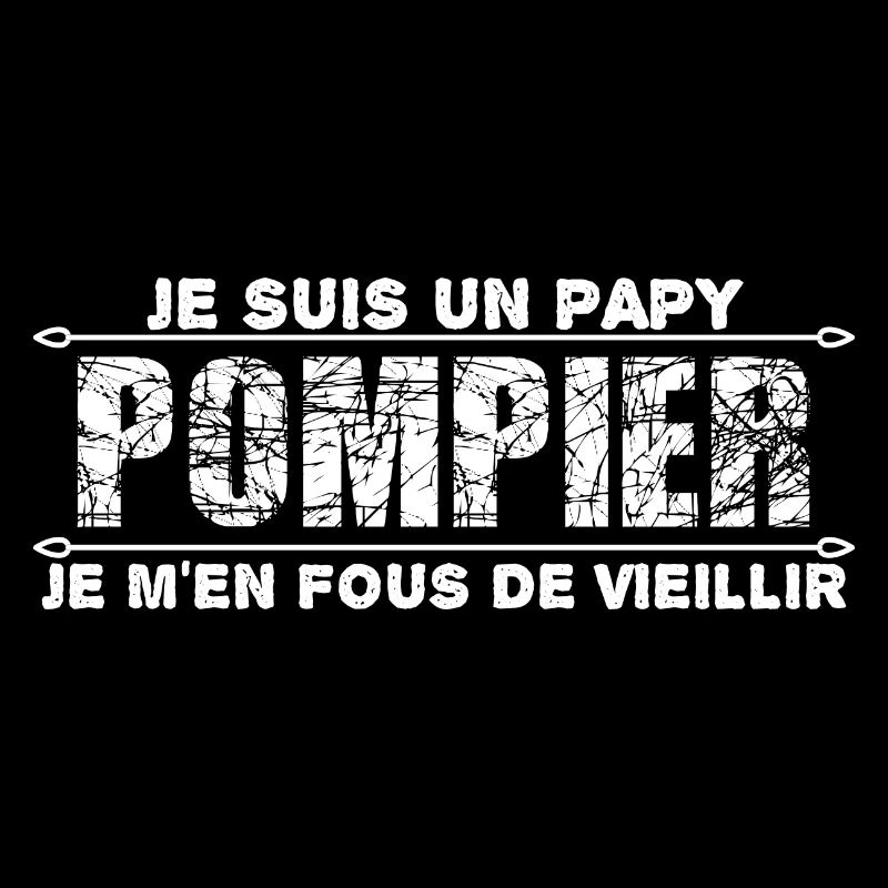 je suis Un papy pompier cadeau