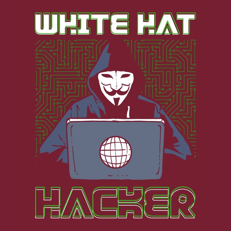 White Hat Hacker Hacking Programming Dark Net