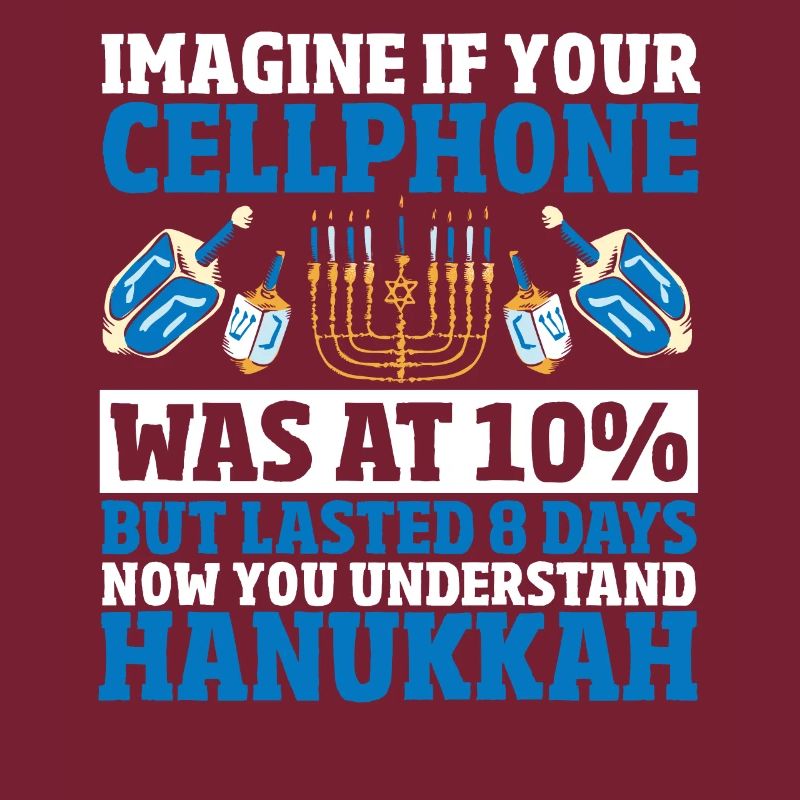 Vacances d’hiver Hanoukka Menorah juive de Hanoukka