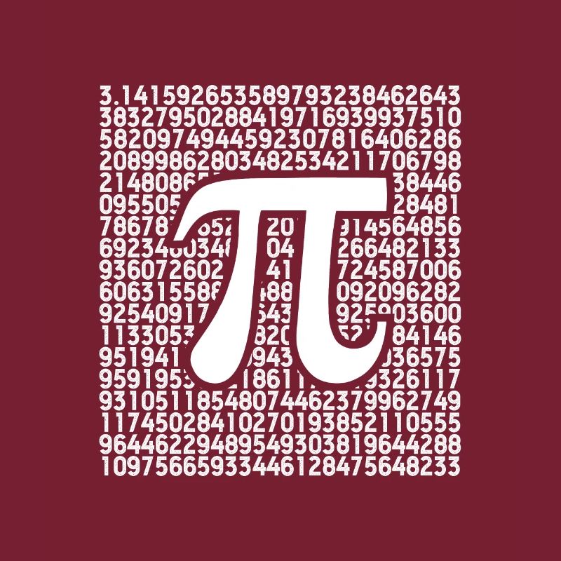 Maths de maths de cadeau de maths de pi