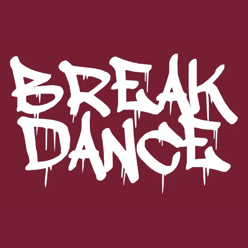 Breakdance Graffiti Geschenk Breakdancer 80er