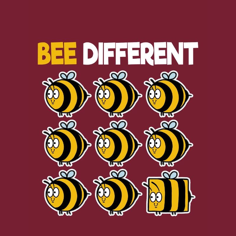 Bee Different abeille miel individuel