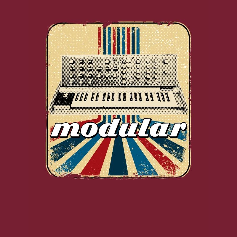 Synthétiseur Retro ADSR Analog Modular Techno