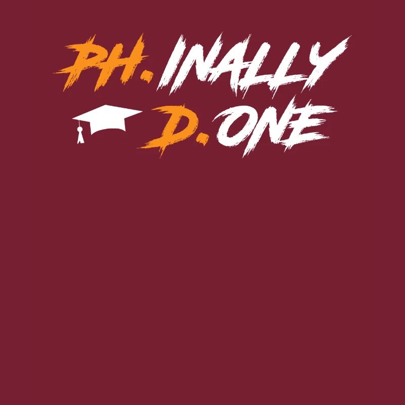 Phinally Done Ph.D Finally Finished Ph.D.