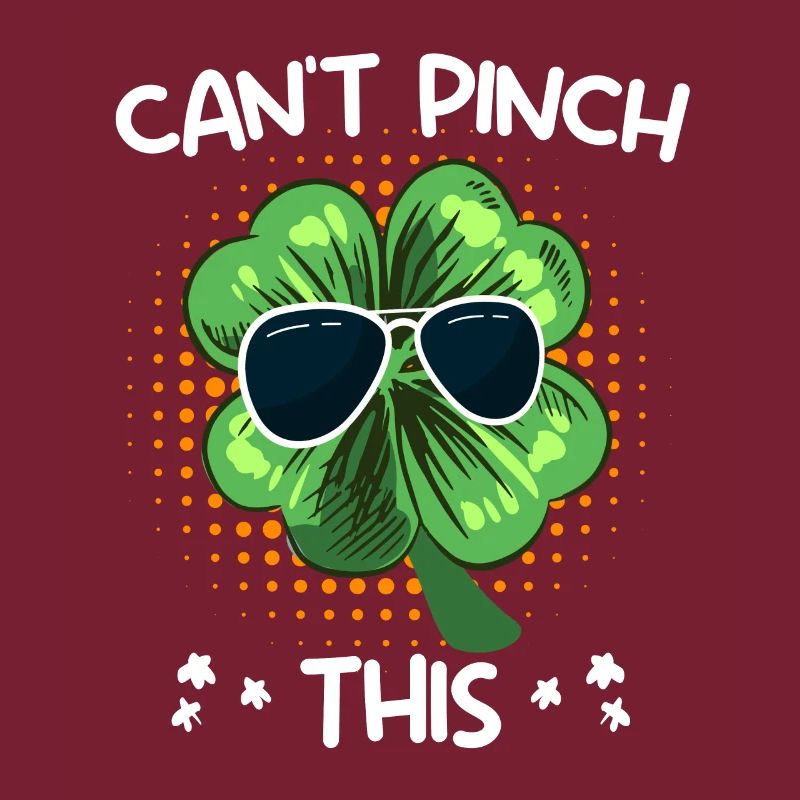 Je ne peux pas pincer ce trèfle Saint-Patrick