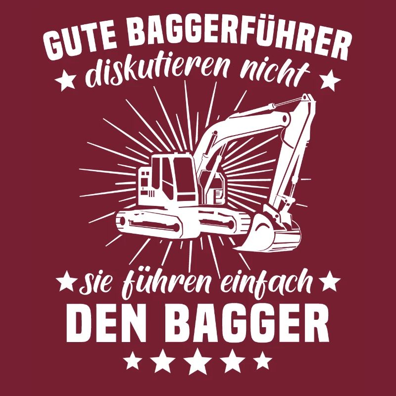 Baggerfahrer Bagger