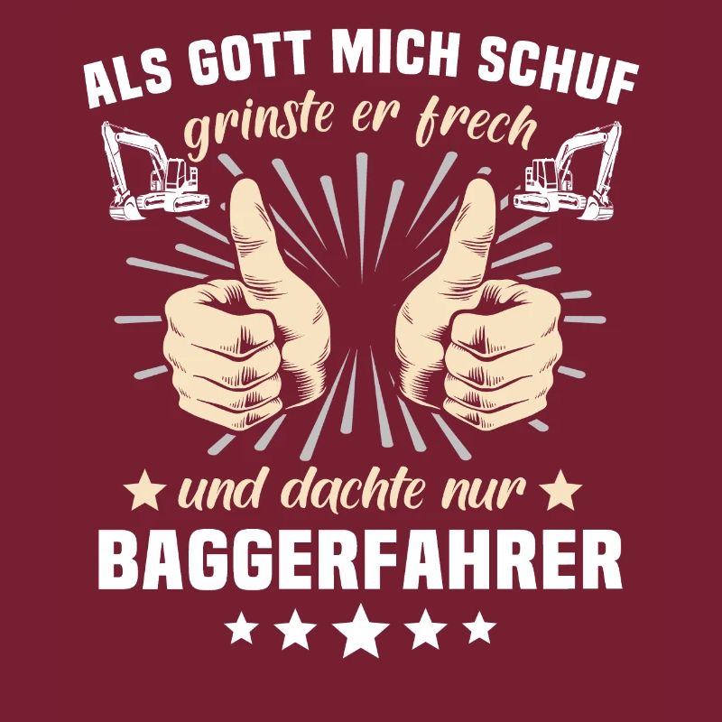 Baggerfahrer Gott